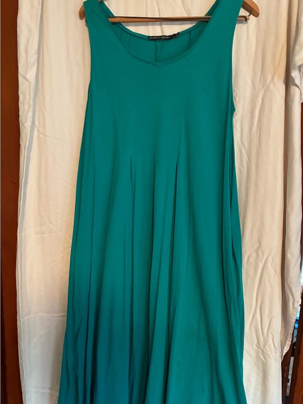 Gudrun Sjödén Teal Green Maxi Dress
